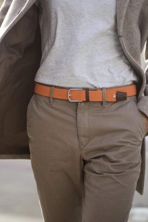 LA BOUCLE Ceinture ORANGE Amsterdam Lb-Ams-Ora105 – Image 3