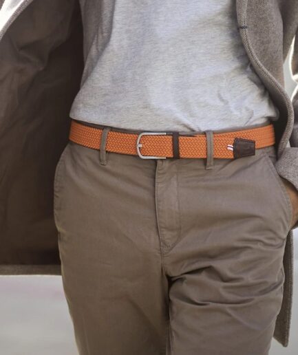 LA BOUCLE Ceinture ORANGE Amsterdam Lb-Ams-Ora105