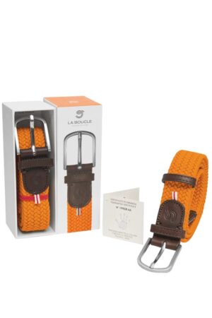 LA BOUCLE Ceinture ORANGE Amsterdam Lb-Ams-Ora105 – Image 2