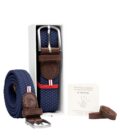LA BOUCLE Ceinture NAVY BLUE Paris Lb-Par-Nav105 – Image 2
