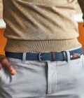 LA BOUCLE Ceinture NAVY BLUE Paris Lb-Par-Nav105 – Image 3