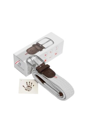 LA BOUCLE Ceinture WHITE Lisbon Lb-Lis-Whi105 – Image 2