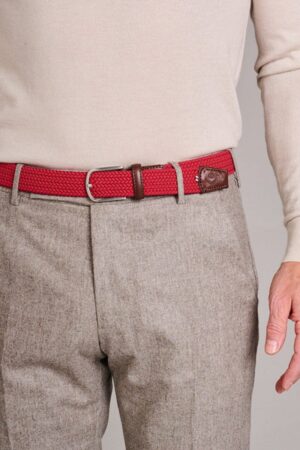 LA BOUCLE Ceinture POMPEIAN RED Lausanne Lb-Lau-Red – Image 2