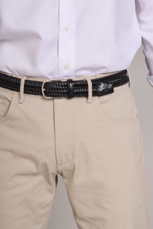 LA BOUCLE Ceinture BLACK Milano Lb-Mil-Bla – Image 2