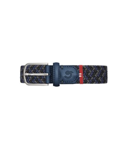 LA BOUCLE Ceinture BLUE BLACK GREY Zurich Lb-Zur-Bla105