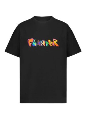 FLANEUR T-Shirt BLACK  F15016