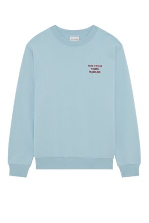 DROLE DE MONSIEUR Sweatshirt LIGHT BLUE  G-Sw149-Co127