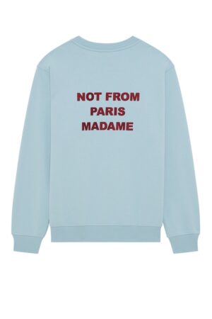DROLE DE MONSIEUR Sweatshirt LIGHT BLUE  G-Sw149-Co127 – Image 2