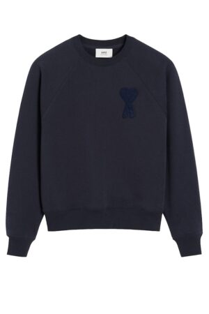 AMI Sweatshirt 4011 NAVY BLUE  Usw055.747