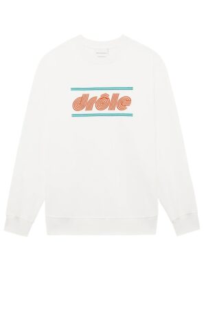 DROLE DE MONSIEUR Sweatshirt OFF WHITE  G-Sw164-Co162