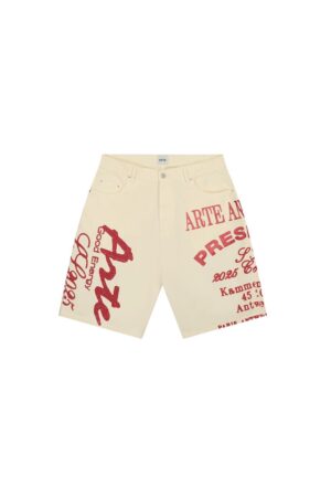 ARTE Shorts CREAM  Ss25-022Sho