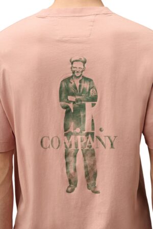 CP COMPANY T-Shirt 520 MISTY ROSE  18Cmts141A-005100W – Image 2