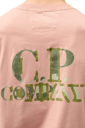 CP COMPANY T-Shirt 520 MISTY ROSE  18Cmts148A-006586W – Image 2