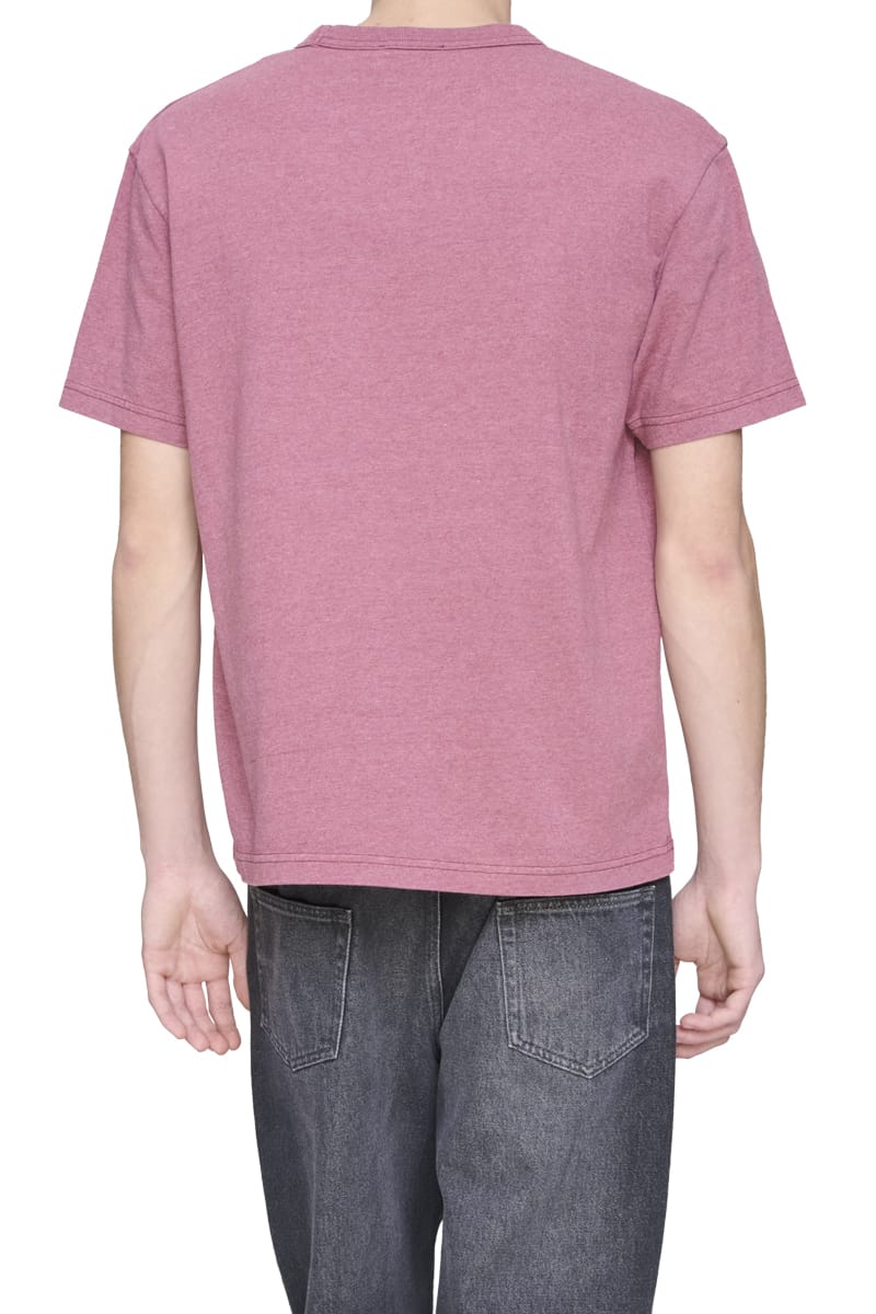 A.P.C. T-Shirts ROUGE FONCÉ/BLA Cohkv-H26537 – Image 2