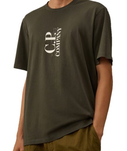CP COMPANY T-Shirts 978 DARK SHADOW  19Cmts091A-005100W