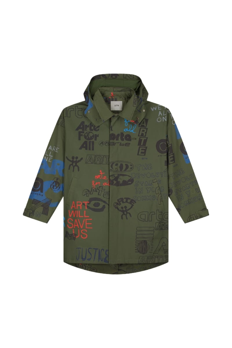 ARTE Vestes 305 KHAKI Aw25-144C