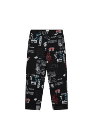 ARTE Pantalons 1 BLACK  Aw25-145P