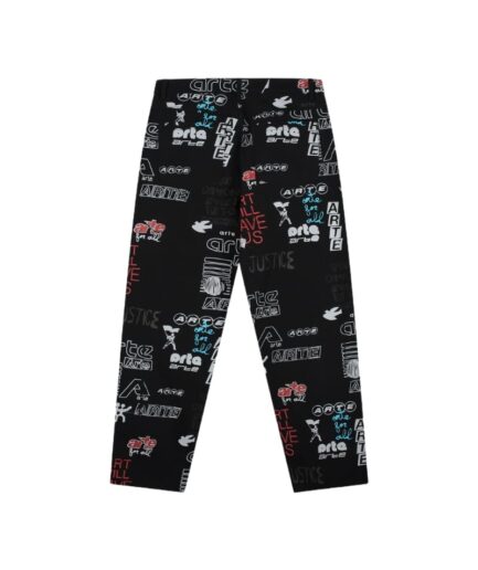 ARTE Pantalons 1 BLACK Aw25-145P