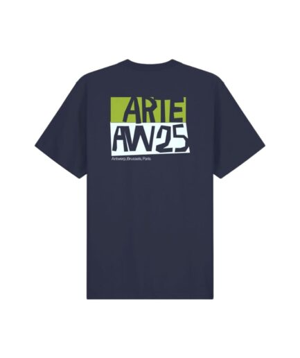 ARTE T-Shirts 450 NAVY  Aw25-221T