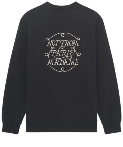 DRÔLE DE MONSIEUR Sweats BLACK Preco H-Sw172-Co127