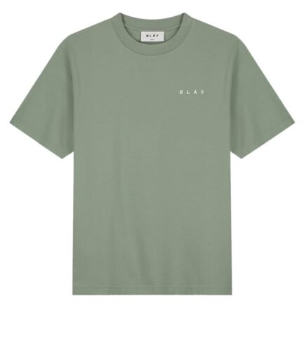 OLAF T-Shirts GREEN MILIEU  M220101