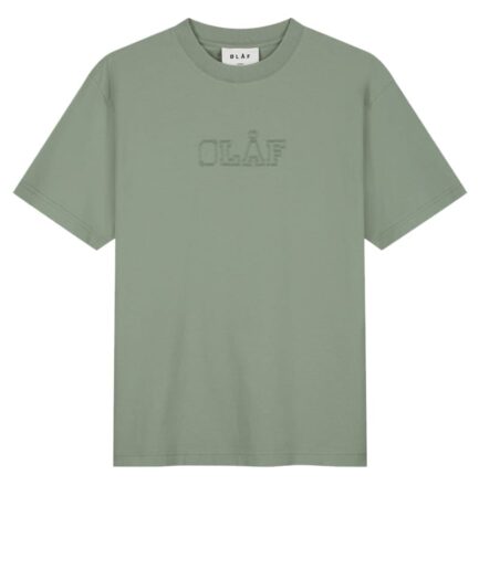 OLAF T-Shirts GREEN MILIEU  M220102