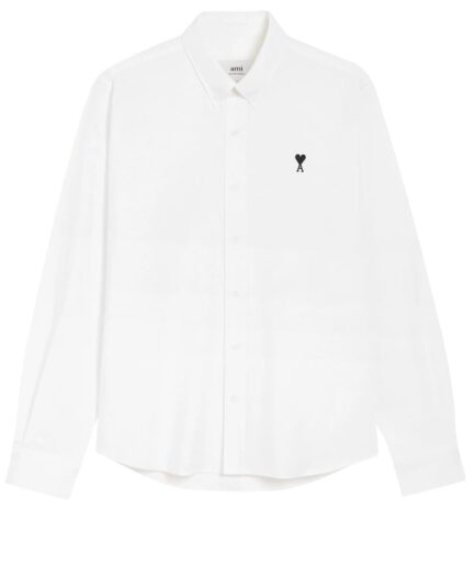 AMI Chemises 168 NATURAL WHI  Hsh763.Co0031