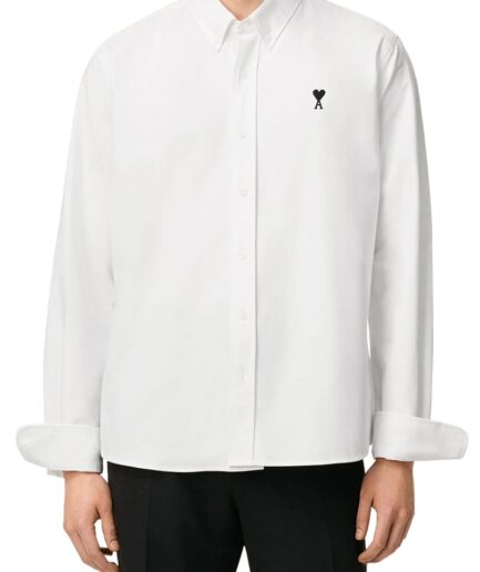 AMI Chemises 168 NATURAL WHI  Hsh763.Co0031