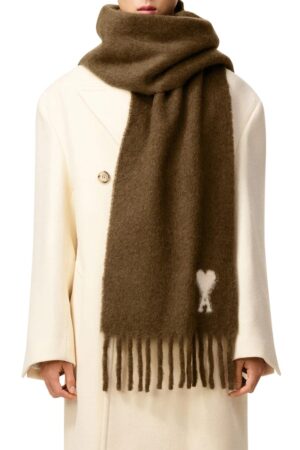 AMI Echarpe 216 HAZELNUT  Usf673.Aw0004 – Image 2