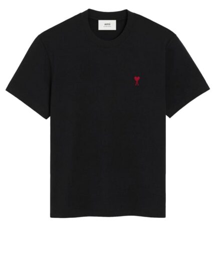 AMI T-Shirts 001 BLACK  Bfuts035.724