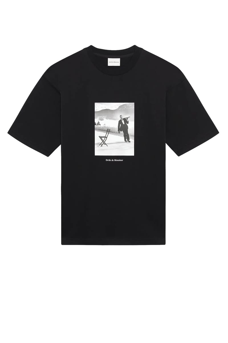 DRÔLE DE MONSIEUR T-Shirts BLACK I-Ts266-Co195