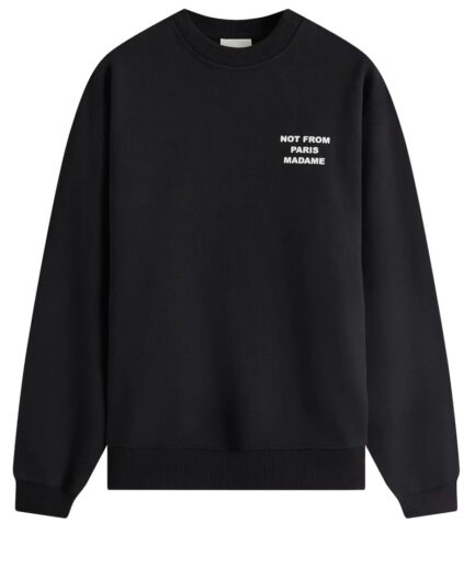 DRÔLE DE MONSIEUR Sweats BLACK Preco Perm-Sw149-Co127