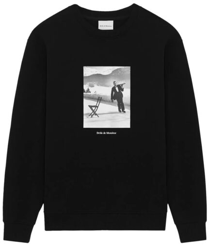 DRÔLE DE MONSIEUR Sweats BLACK  I-Sw174-Co230