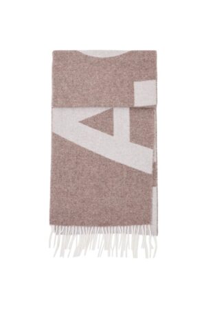 A.P.C. Echarpe CAFÉ  Woaov-M15176