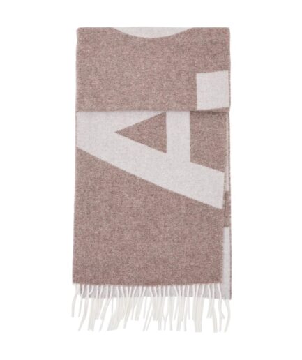 A.P.C. Echarpe CAFÉ  Woaov-M15176