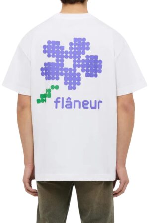 FLANEUR T-Shirts 051 WHITE  Ftsh018 – Image 2
