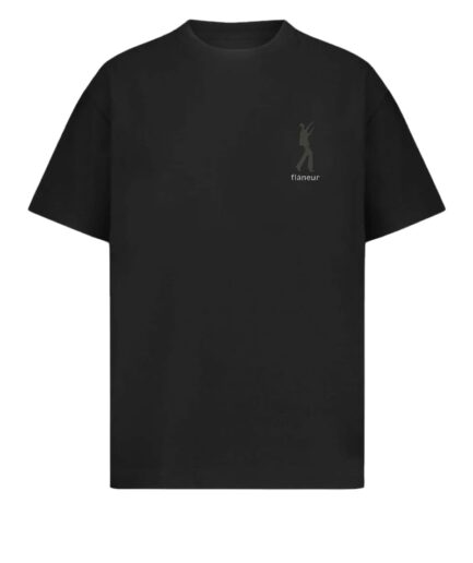 FLANEUR T-Shirts 999 BLACK  Ftsh011