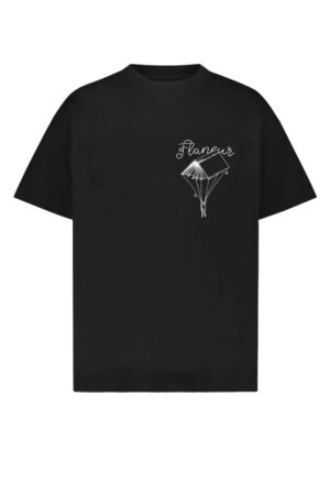 FLANEUR T-Shirts 999 BLACK  Ftsh086