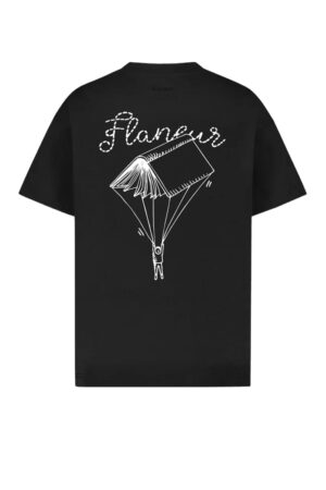 FLANEUR T-Shirts 999 BLACK  Ftsh086 – Image 2