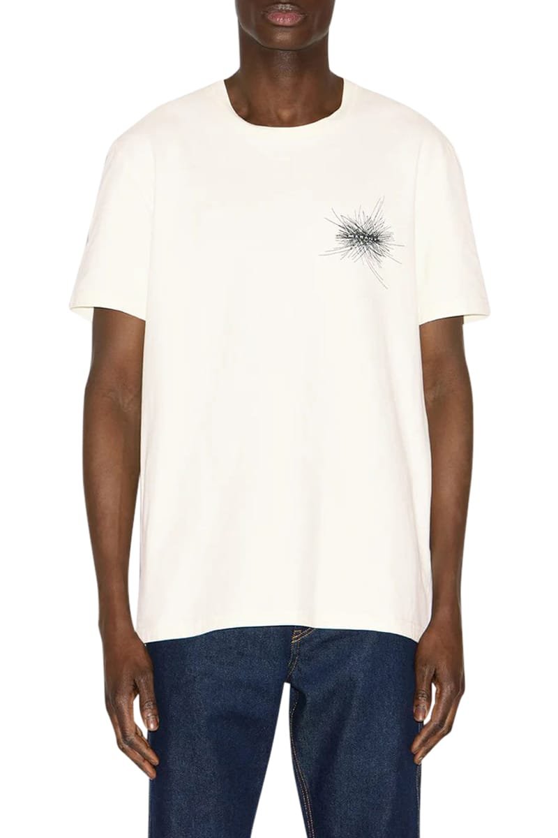 ISABEL MARANT T-Shirts ECRU Honore Ts0052Ha-C3N04H – Image 3