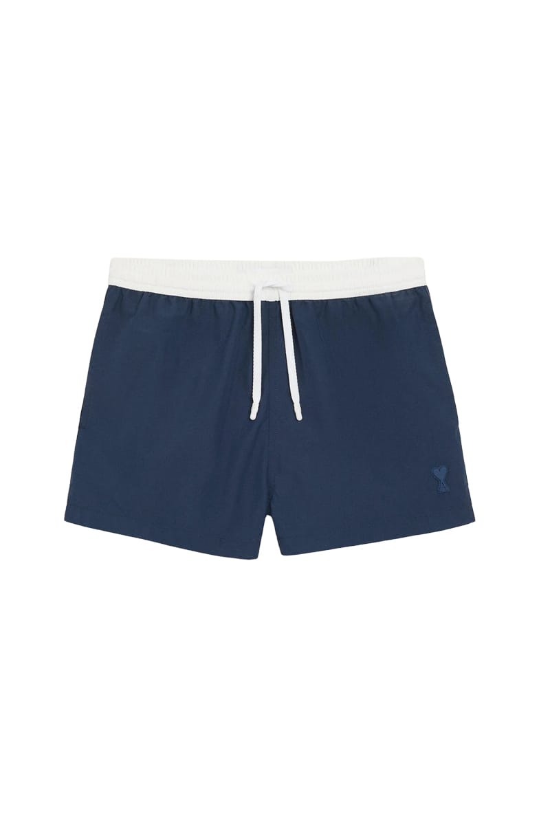 AMI Maillots A042 ENCRE/BLAN Hbw137.Pa0027