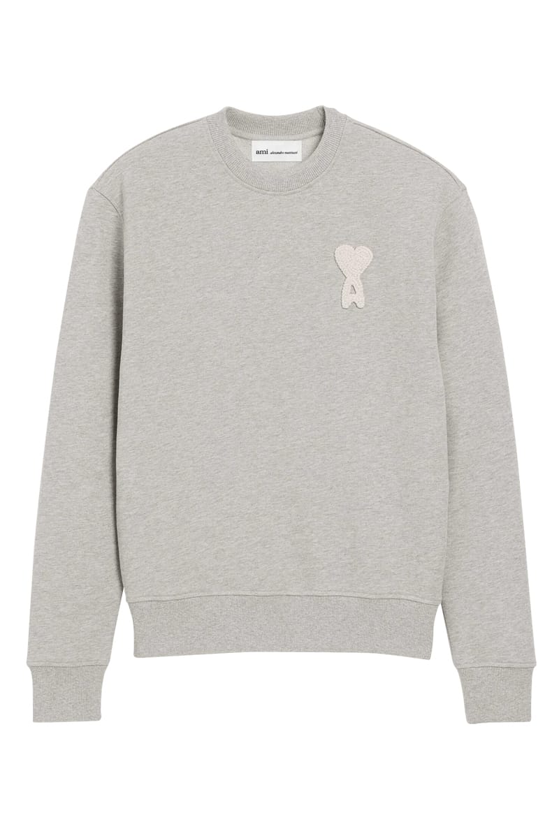 AMI Sweats A161 GRIS CEND Usw787.730