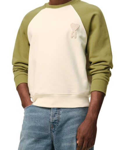 AMI Sweats A041 BLANC CREM Usw781.747