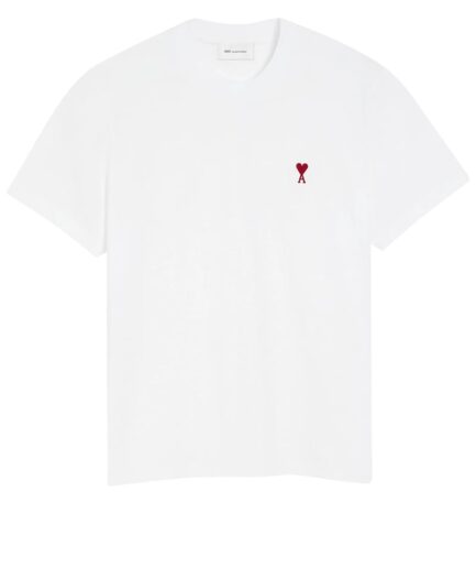 AMI T-Shirts 100 WHITE Bfuts035.724