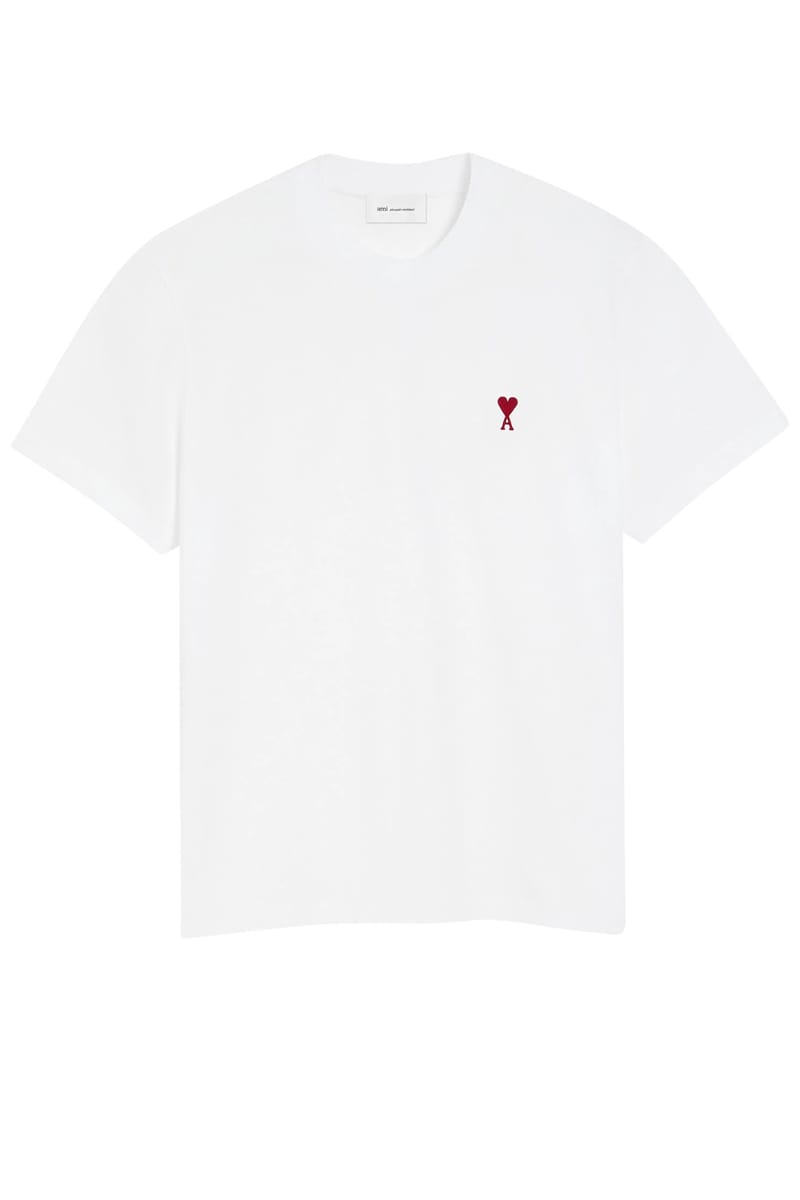 AMI T-Shirts 100 WHITE Bfuts035.724