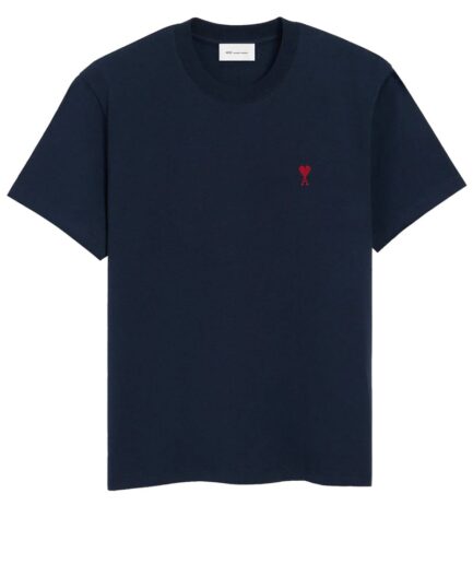 AMI T-Shirts 430 NIGHT BLUE Bfuts035.724