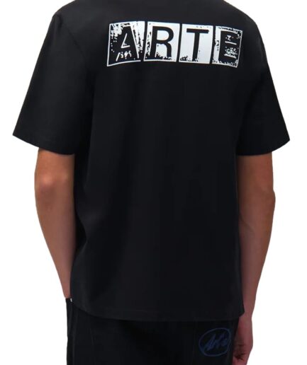 ARTE T-Shirts 1 BLACK Ss26-142T
