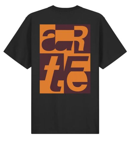 ARTE T-Shirts 1 BLACK  Ss26-143T