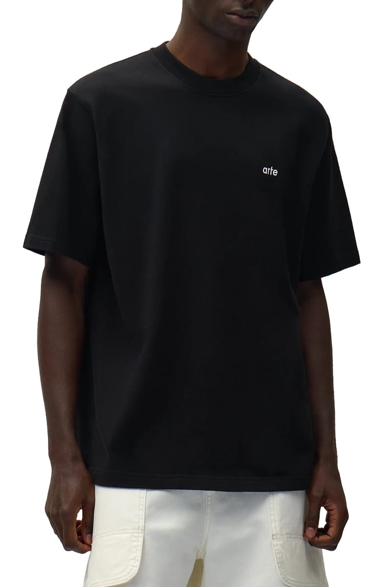 ARTE T-Shirts 1 BLACK Ss26-143T – Image 2