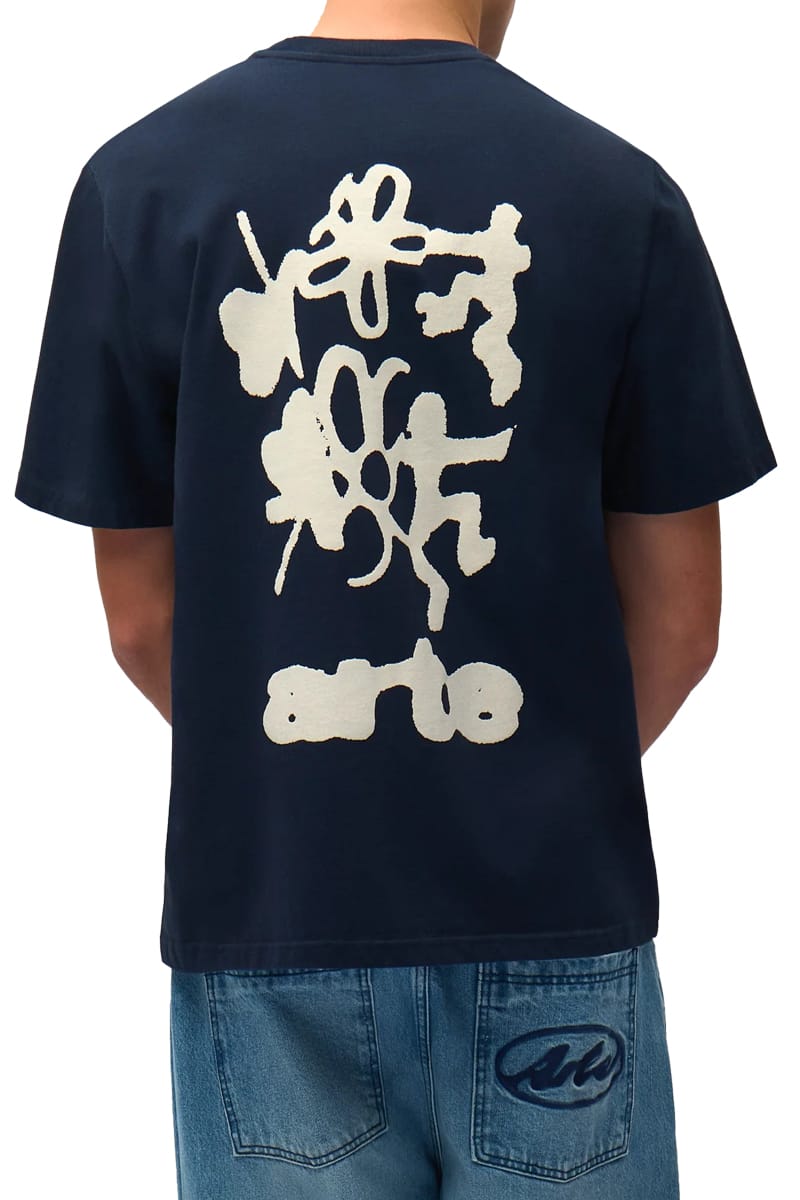 ARTE T-Shirts 450 NAVY Ss26-101T – Image 3